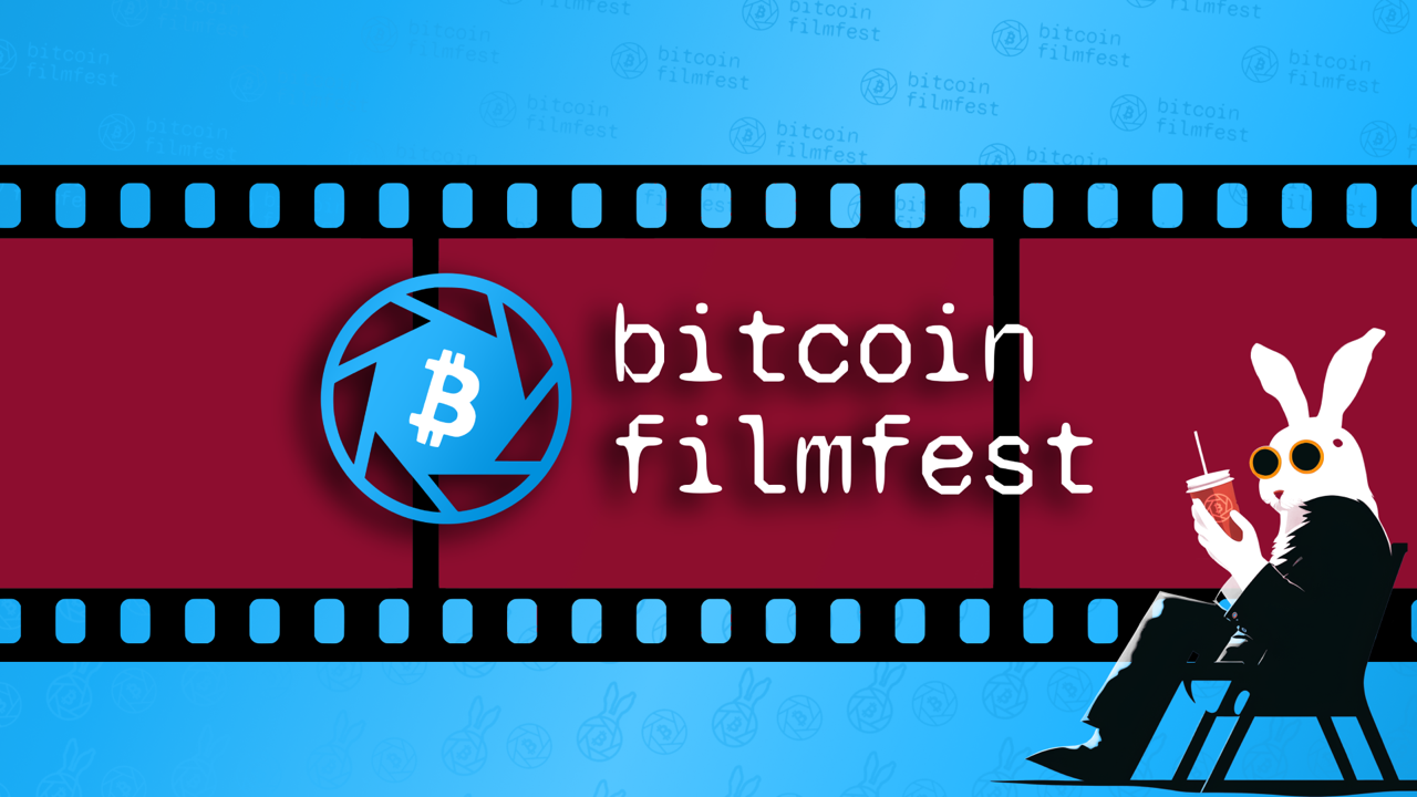 Bitcoin FilmFest 2024 simple graphic